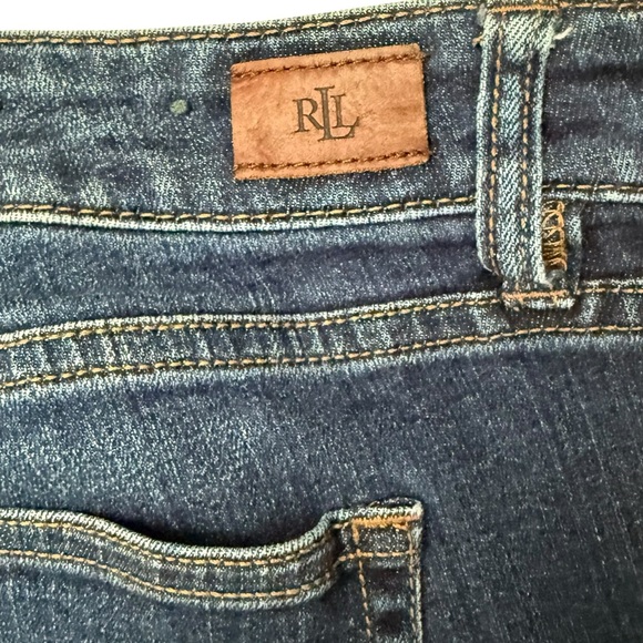 Lauren Ralph Lauren Women’s Sz 16 Modern Straight Leg Curvy Jeans - Picture 5 of 8
